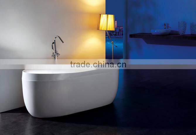 Bathtub Free standing concise style rectangle design Acrylic