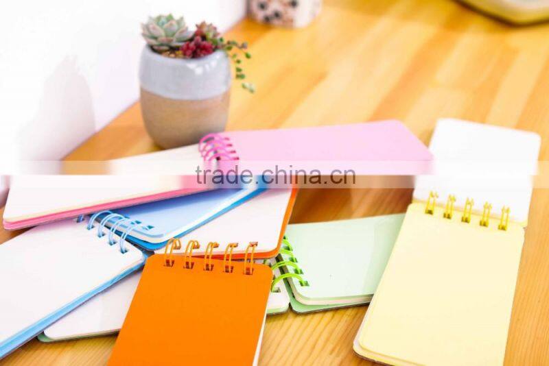 Shiny candy-colored powder fresh 48k coil notes Weight 0.18kg/pc size 80*16mm pocket size easy to carry design for young girl