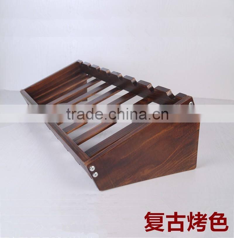 Unfinished Wooden Wine Rack