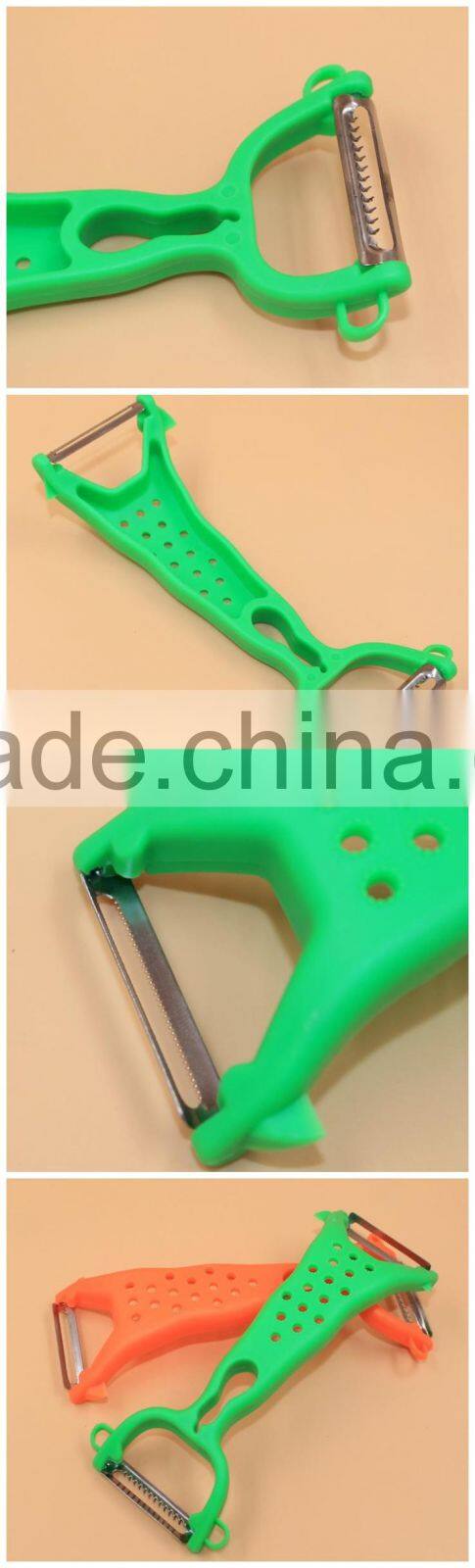 Multifunctional stainless steel double-headed vegetable cutter /potato peeler/vegetable peeler