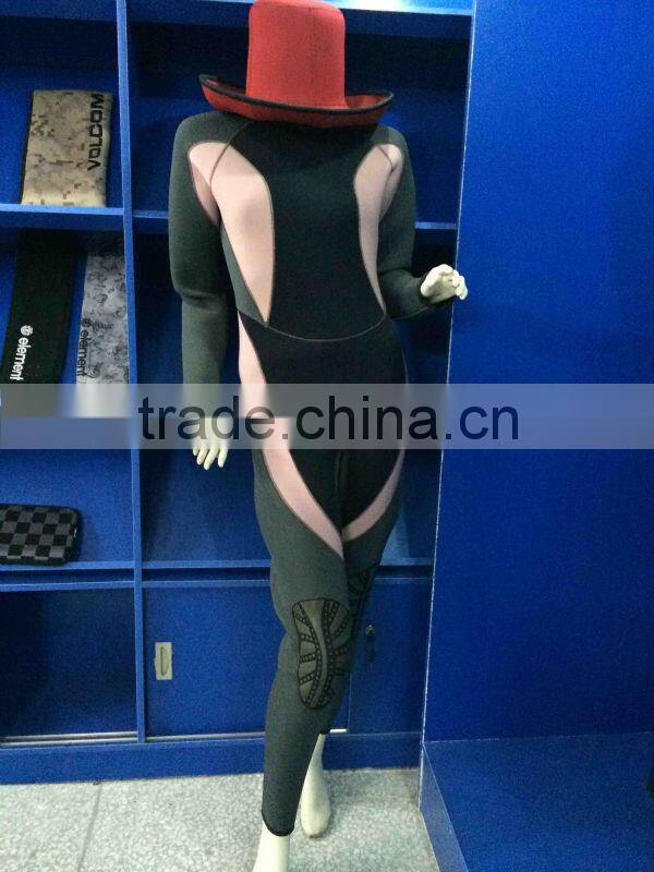 Women diving surfing wetsuit customization for lady