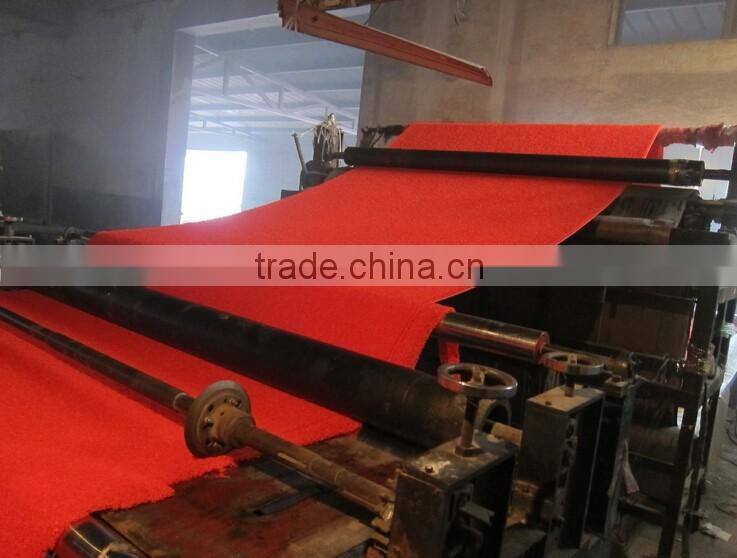 Rubber plastic mat PVC coir mat