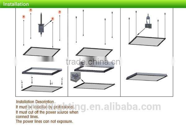60X60cm led flat panel lighting