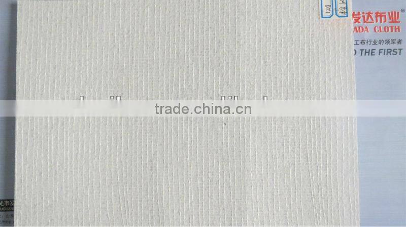 polyester needle punched nonwoven fabric double reinforced with fiberglass
