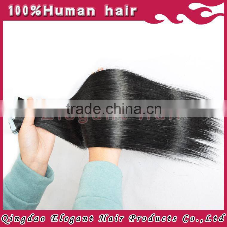Elegant hair factory price fast delivery wholesale tape hair extensions indian remy tape hair extensions