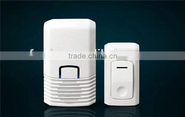 2015 NEW product wireless doorbell dull polish high-end doorbell
