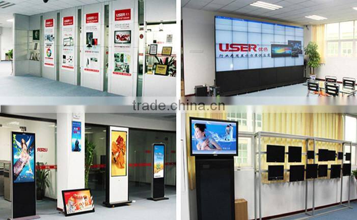 interactive touch screen kiosk with mini pc and digital menu board