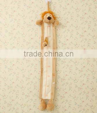 Kid's Growth Chart/plush animal measurement tape/Plush monkey growth chart