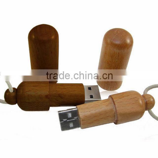 100% real capacity wooden usb flash drive ,gift usb