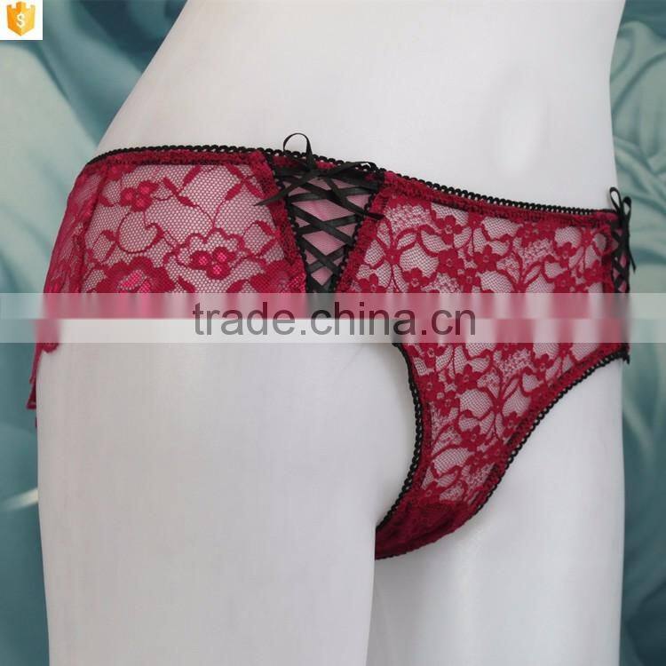 High Quality Lace Lovely Ladies Sexy Lingerie Panties Briefs Lace G-string Thongs