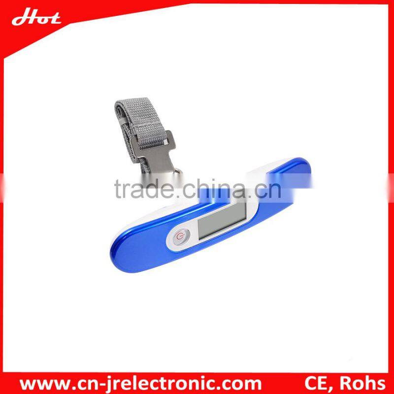 New innovation 50kg colorful Portable weighing luggage scale used for souvenir and christmas gift