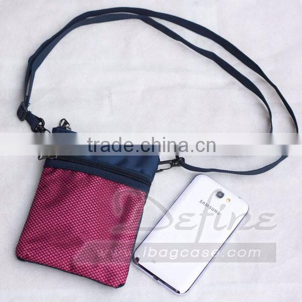 Mobile Phone Passport Documents Anti Theft Neck Travel Bags