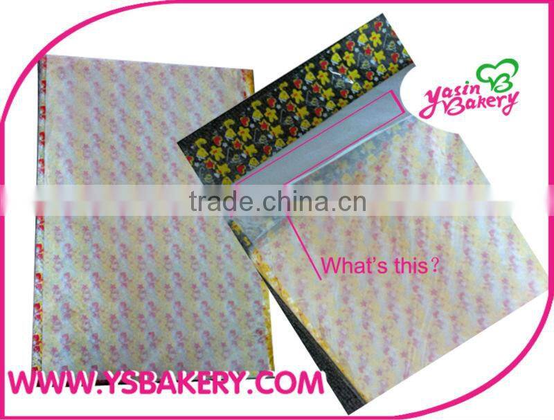 Diagonal Triangle Chocolate Transfer Sheets