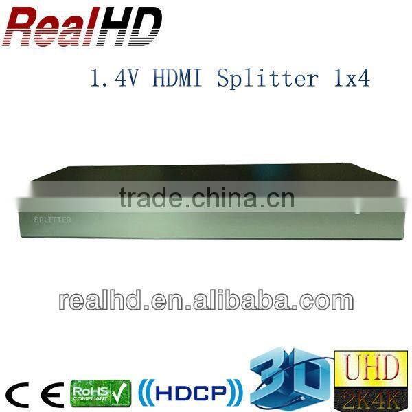 3D-Support 1x4 hdmi splitter 1.4 with mirror