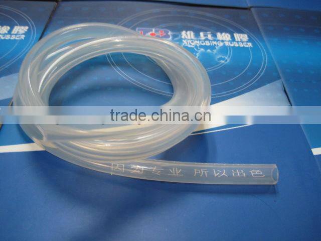 FDA grade transparent Peristaltic Pump Tubing / silicone pump tubing