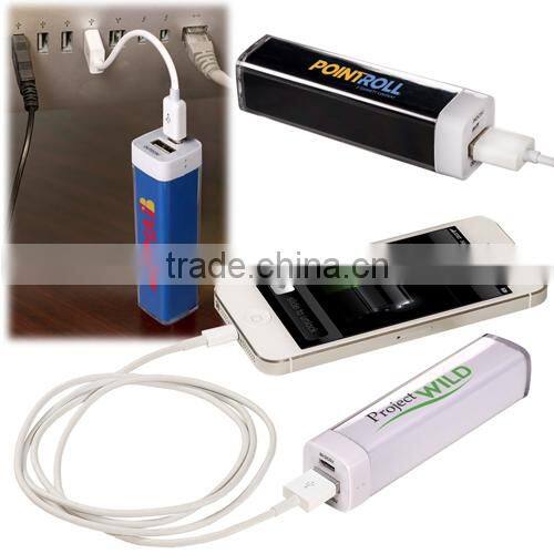 2600mah power bank with custom PMS color and Logo