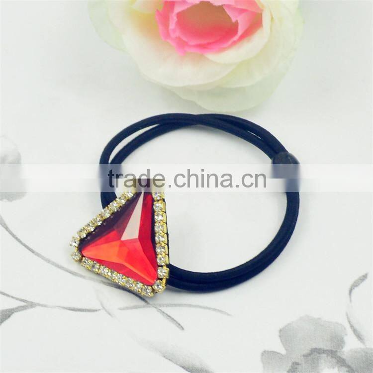 Round Rhinestone Hair Accessories Hair Ring Hair Rope