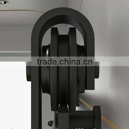 Exclusive Design Unique Style iron plating black roller for garage sliding door