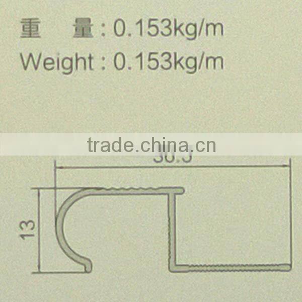 aluminium tile trim extrusion profile about china accessory
