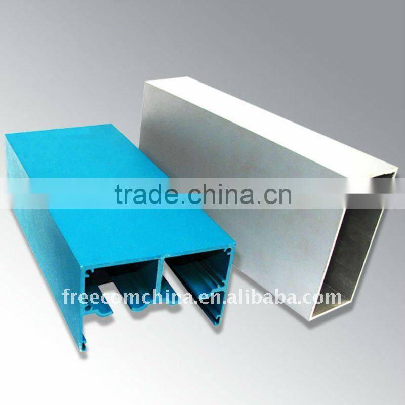 Different Colors Wood Grain Aluminium Profile for Windows and door