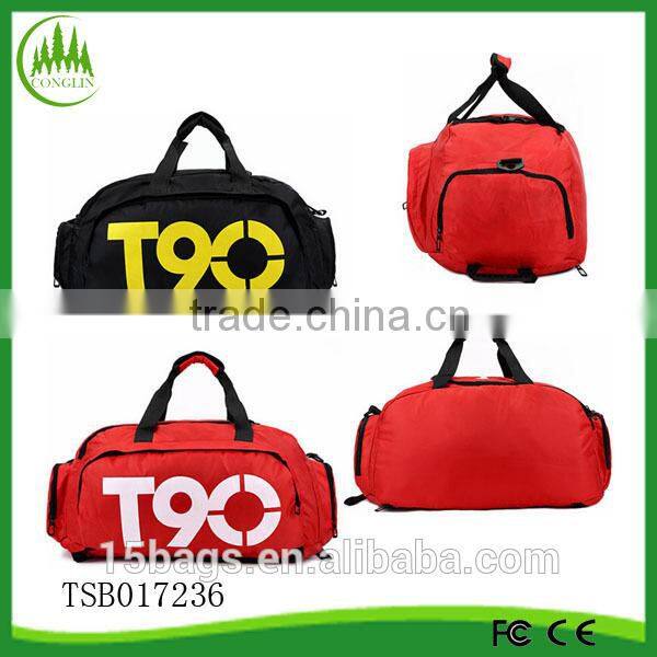2015 new arrival China supplier nylon outdoor personal ripstop sports duffle travel bag
