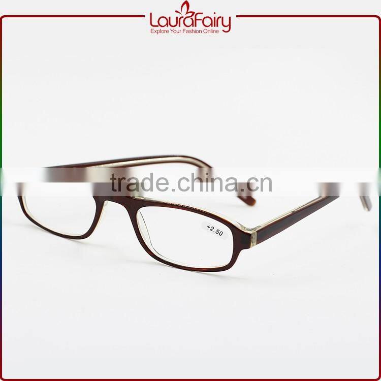 Laura Fairy German CE Fashion White Glass Lens Vision Correction Reading Glasses