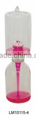 Blue Glass love meter/glass hand boiler