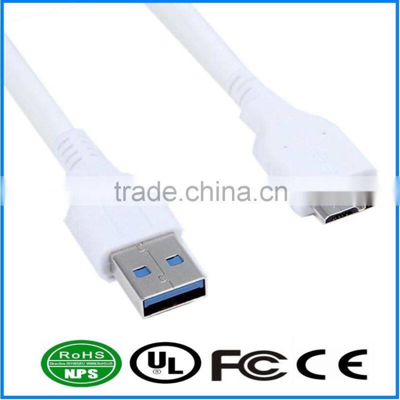 USB3.0 Cable AM To MicroB Cable stranded copper Charging cable For Smart Phone Dataline