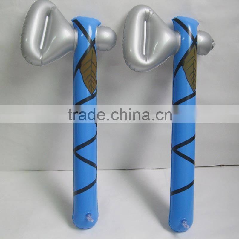 inflatable Axe toys with lovely printed for kids