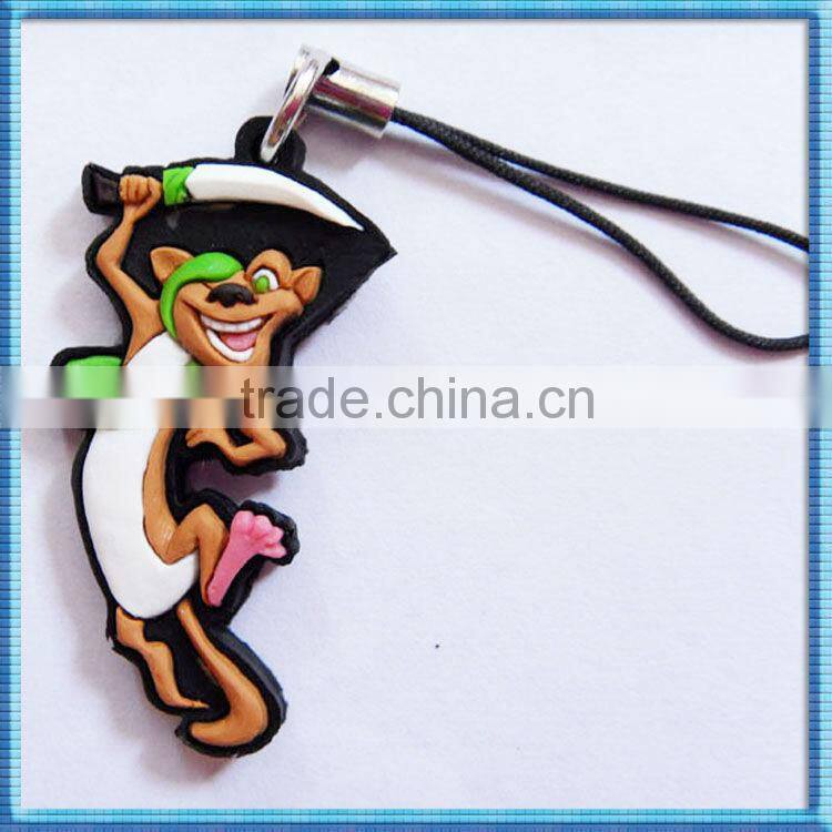 Novelty OEM detachable phone pendant accessory