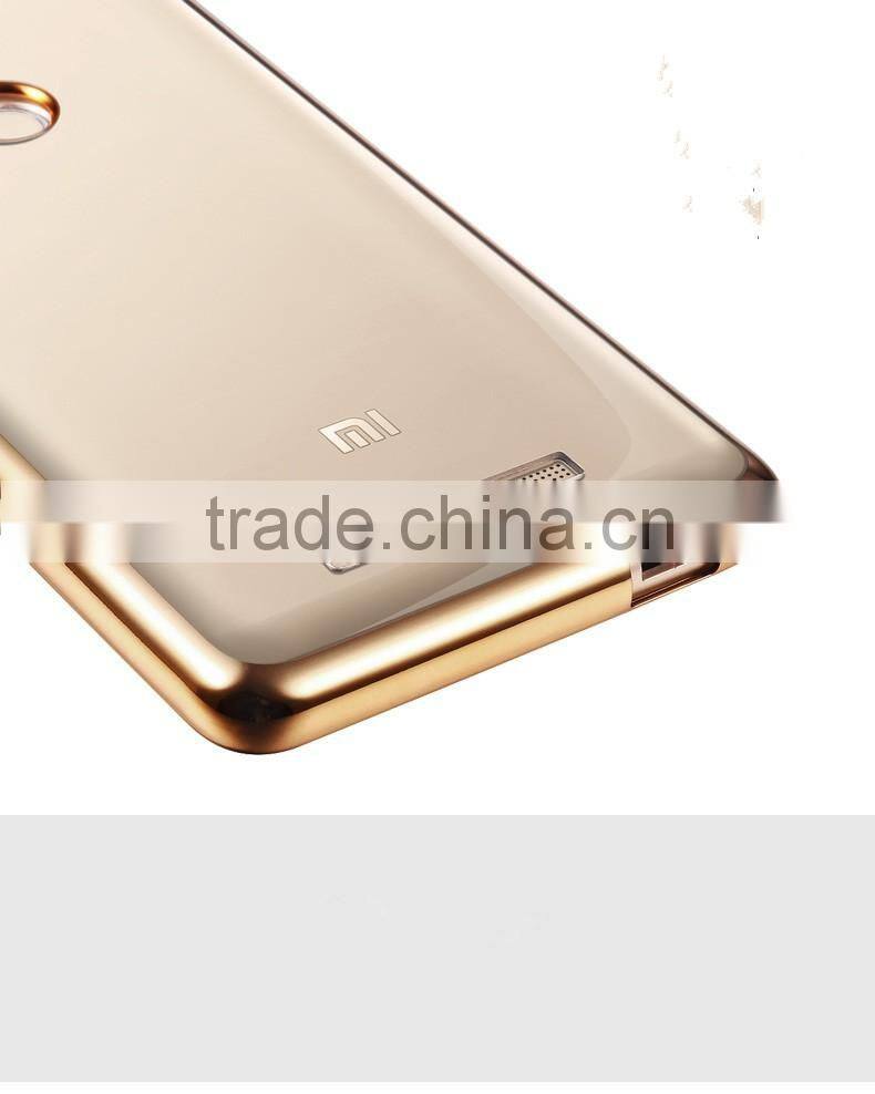 Keno ultra thin soft electroplate TPU Case Cover for Xiaomi Redmi Note 3
