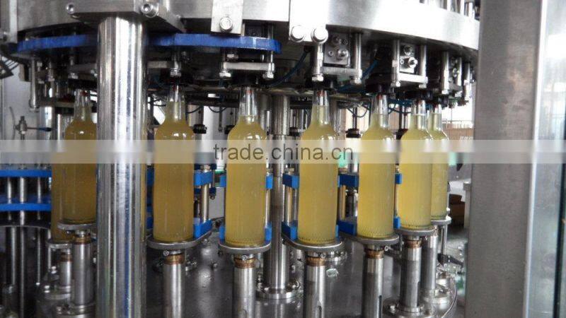 3 in 1 washing filling machine for water/juice/soft drink/wine