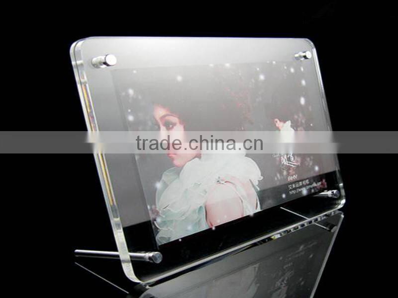 modern simple Acrylic wall mounted photo frame,acrylic picture frame,photo frames