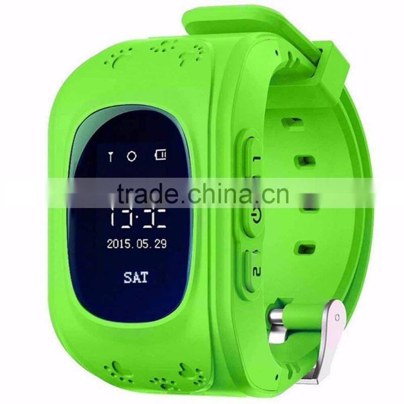 Mini GPS Tracker Smart Kid Q50 Children Watch For Android/IOS Anti-lost Kid
