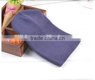 Unisex Men Women Warm Cuff Plain Knit Ski Long Beanie Skull Cap Hat