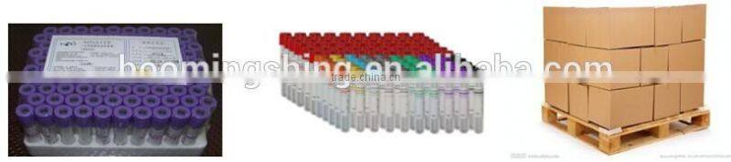 Purple top k3 edta vacutainer blood collection tube