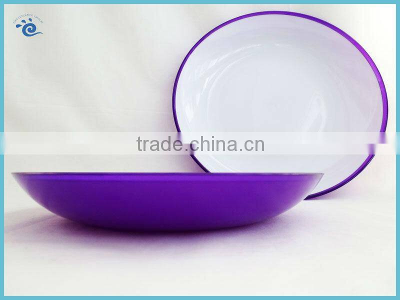 Fancy Colored Plates Dishes With Competitive Price