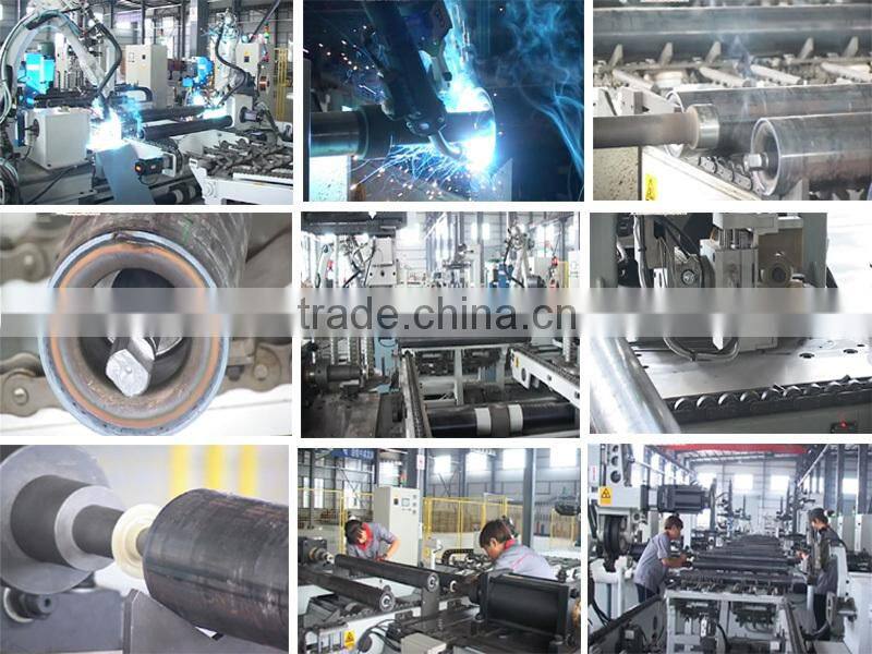 Alibaba China Supplier Troughing Steel Pipe Conveyor Rollers For Port Facilities