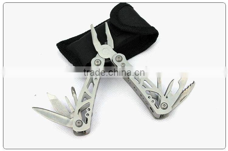 outdoor camping mini 9 in 1 multi purpose pliers toolkit