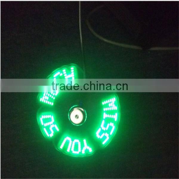 Electric small gifts portable usb led fan led mini fan