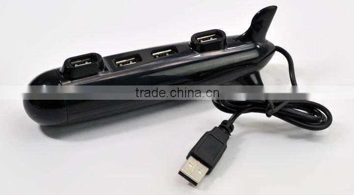 Airplane shape High Speed 4 Port USB 2.0 HUB