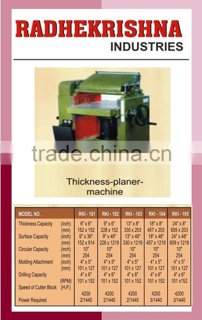Wood machine for Diu
