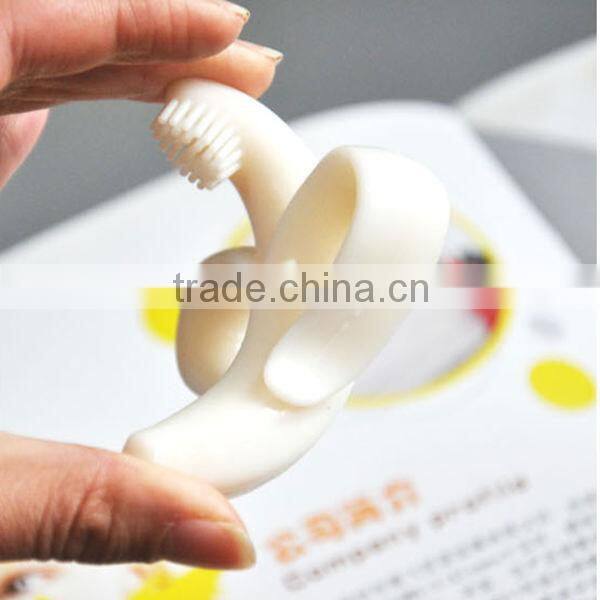 silicone baby toothbrush for kid teeth care