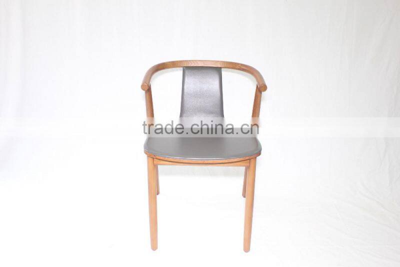 North European style elegant solid wood dining chair