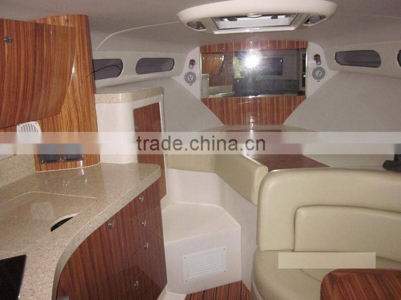 waterwish QD 36 fiberglass luxury pleasure yacht boat