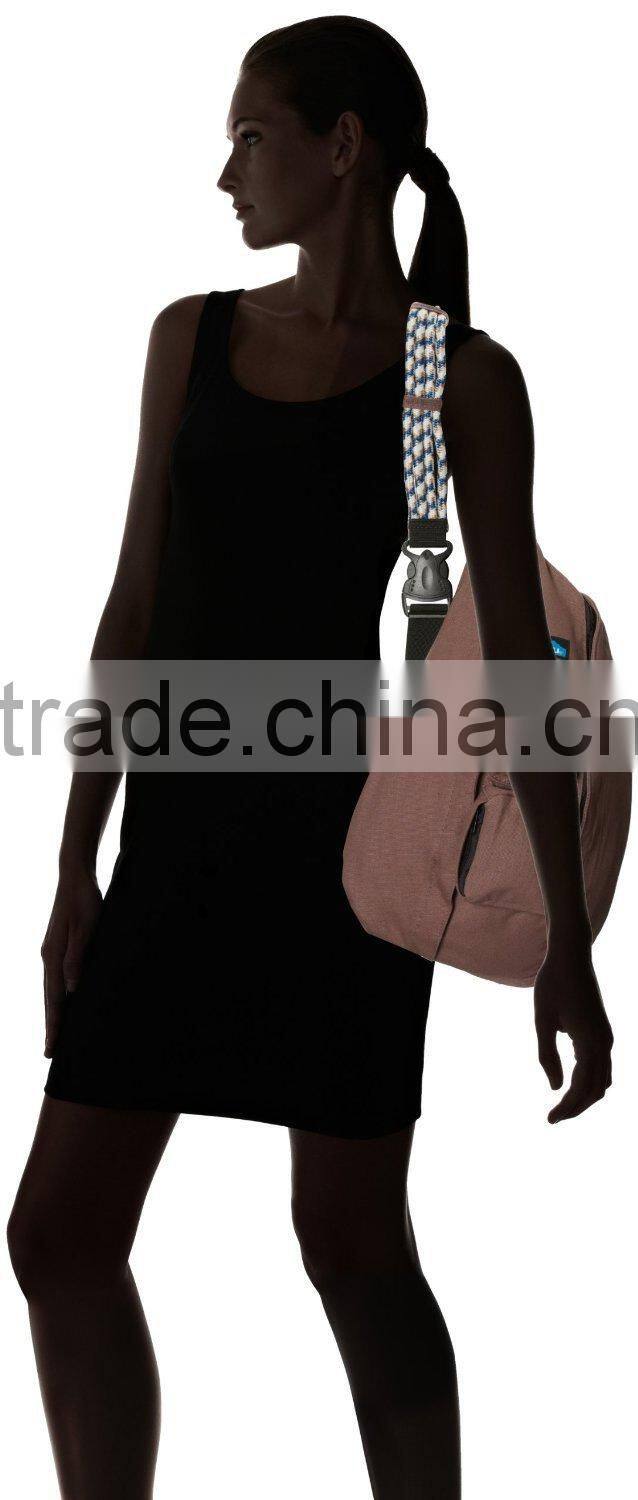 pink two side canvas sling bag for girls