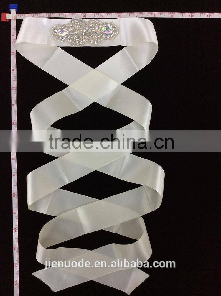 New Style Custom Design Wedding Dress Eco-Friendly Beads Handmade Collar Bead Trim