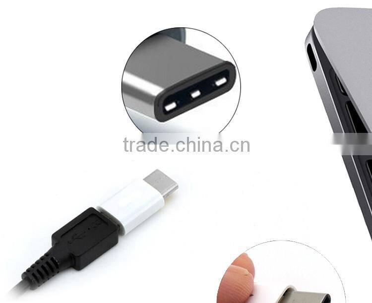 Portable Slim Micro USB to Type C Adapter