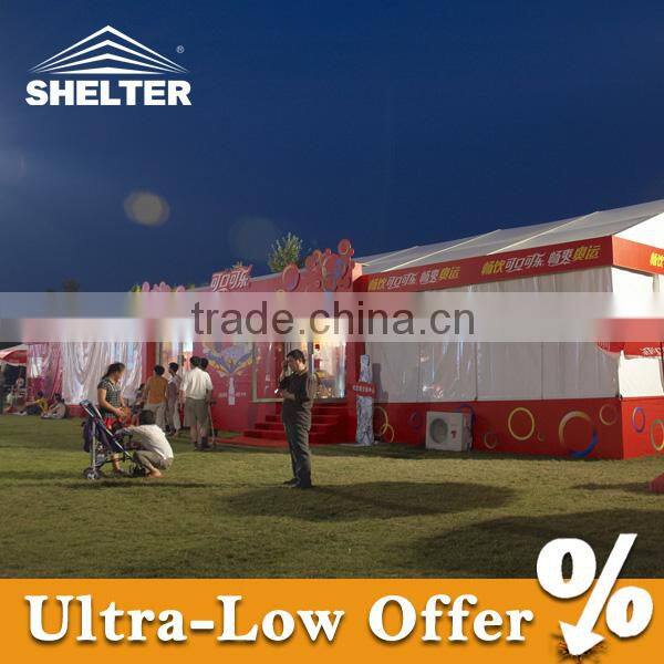 300 persons clearspan event tents for wedding party
