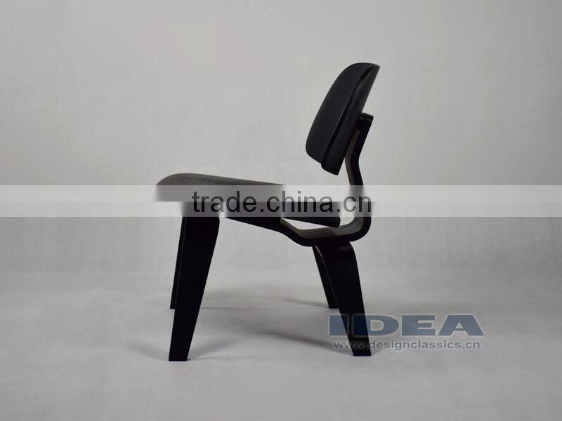 Replica Charles Plywood Lounge Chair - Black Color